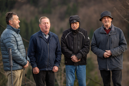 Odprtje saniranega plazu in ceste Špitalič Dolina (4)